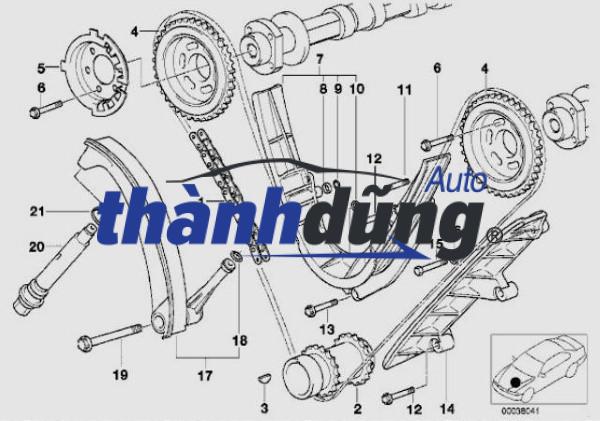 XÍCH CAM SSANGYONG REXTON 2003-2012 | 6659970094 - Ảnh 3