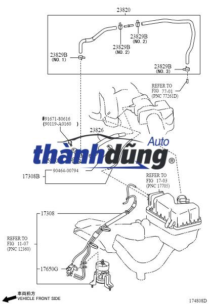 VAN HƠI XĂNG THỪA HYUNDAI SANTAFE 2007-2015 | 289103E100 - Ảnh 5