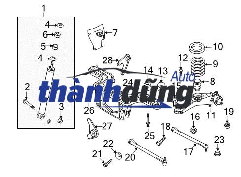 ROTUYN CÂN BẰNG TRƯỚC KIA CERATO 2008-2013 - Ảnh 3
