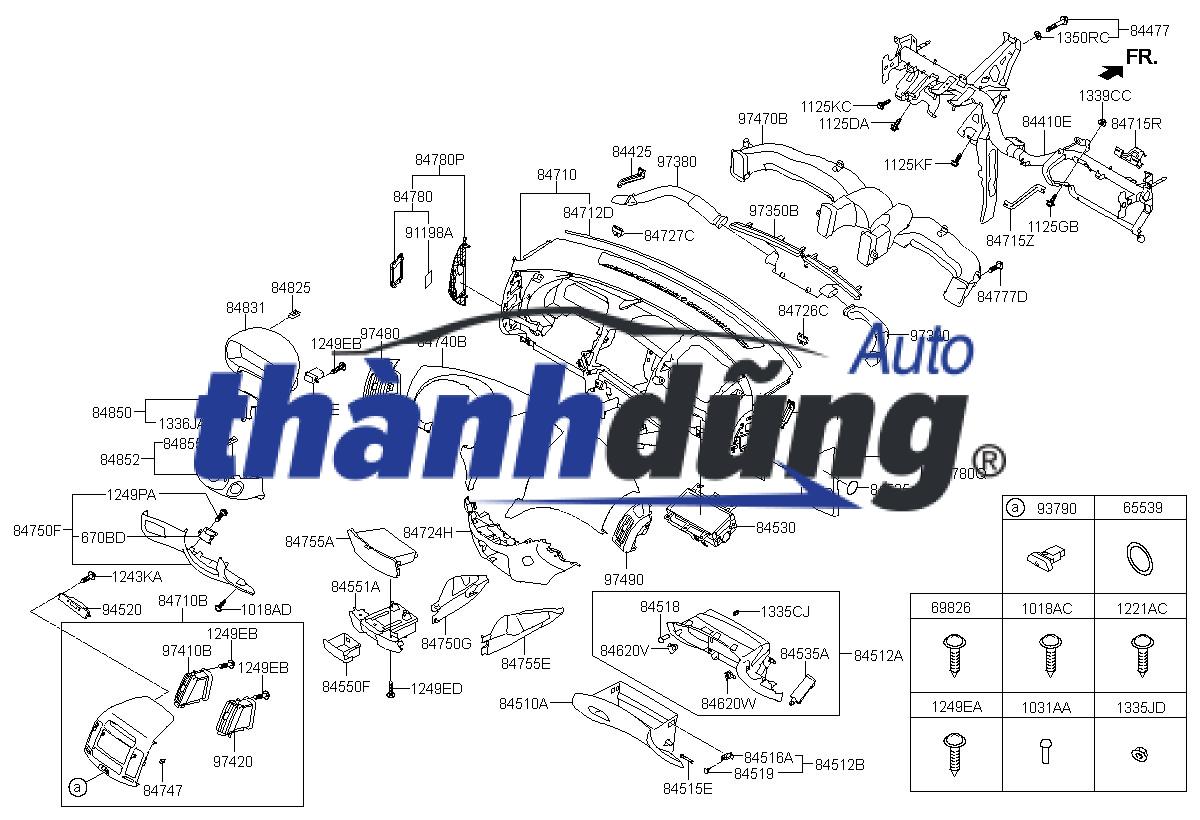 CỬA GIÓ MÁY LẠNH MITSUBISHI PAJERO 2011-2020 | 7842A192HA - Ảnh 4