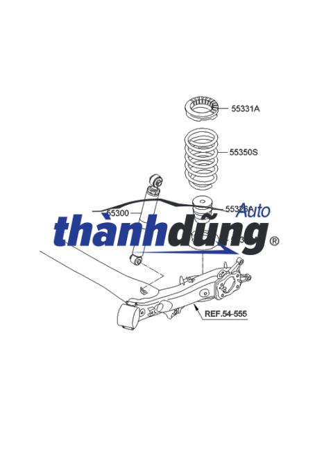 CHỤP BỤI PHUỘC NHÚN TOYOTA VIOS 2007-2013 | 481570D060 - Ảnh 4