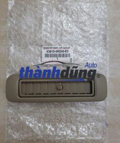 CỬA GIÓ ĐIỀU HÒA TRẦN XE TOYOTA FORTUNER