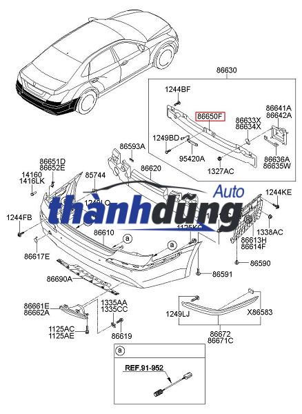 CẢM BIẾN KHOẢNG CÁCH KIA FORTE 2013-2017 | 95720A70003D - Ảnh 4