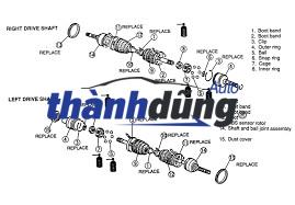 ĐẦU LÁP TRONG MITSUBISHI XPANDER 2018 | 3817A420 - Ảnh 5