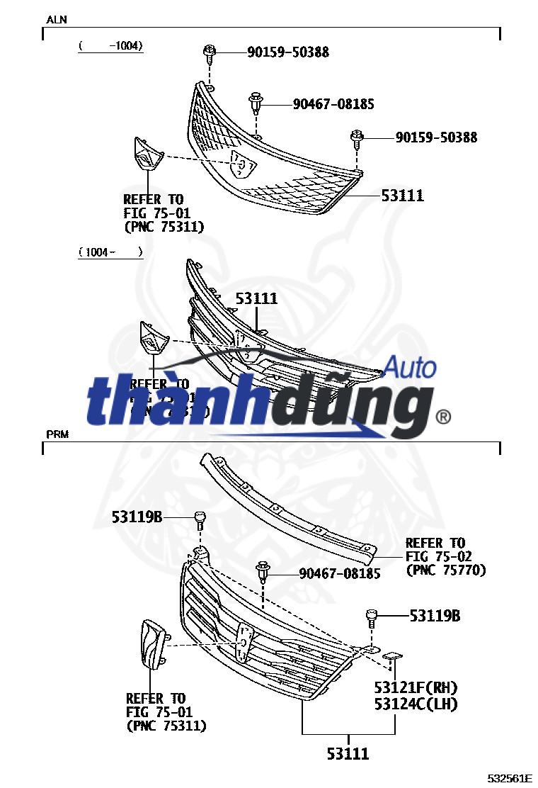 MẶT CA LĂNG HYUNDAI I10 2014-2020 | 86350B4010 - Ảnh 3
