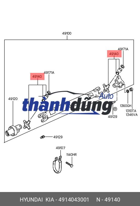 BI CHỮ THẬP TRỤC CÁC ĐĂNG SUZUKI VITARA - Ảnh 4