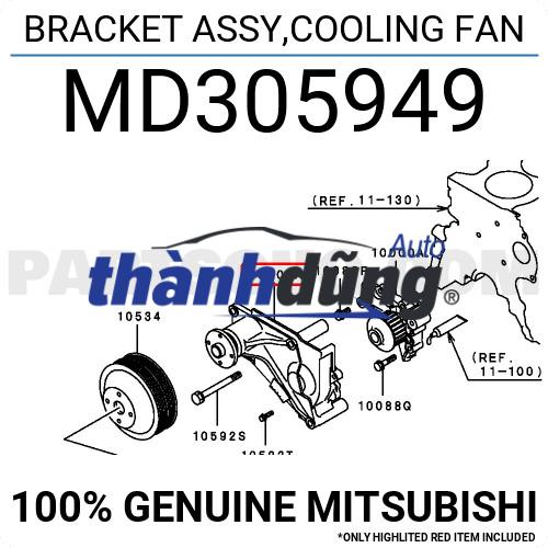 GIÁ BẮT LY TÂM MITSUBISHI PAJERO V33 - Ảnh 4