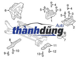 GIÁ ĐỠ ĐỘNG CƠ KIA CERATO 2012-2017 | 62405A7500 - Ảnh 4