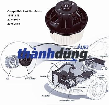 TRỞ QUẠT DÀN LẠNH PEUGEOT 308 | 6441AA - Ảnh 3