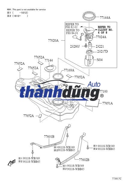 VAN ĐIỀU ÁP XĂNG MITSUBISHI PAJERO V43 - Ảnh 3