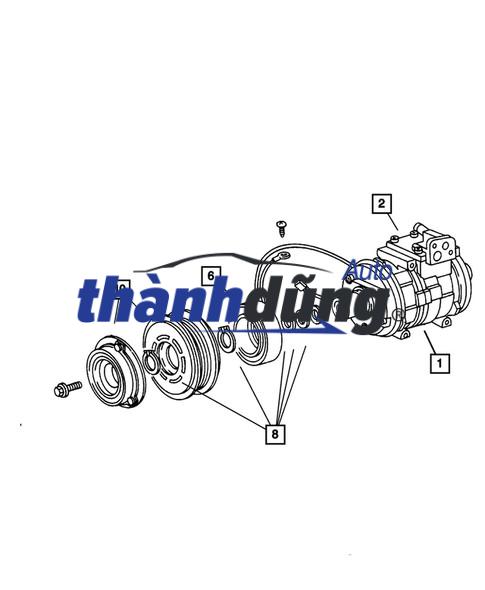 LỐC ĐIỀU HÒA SUZUKI APV 1.6 | 9260067D10 - Ảnh 4