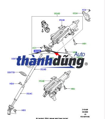 CẢM BIẾN GÓC LÁI NISSSAN QASHQAI 2008-2013 | 479454BA0A - Ảnh 4