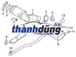 CAO SU TREO ỐNG XẢ ACURA TLX - Ảnh 4