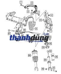 LÒ XO GIẢM XÓC MAZDA BT50 2019-2023 | KB3Z5310C - Ảnh 3
