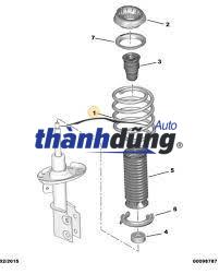 Phuộc nhún SSANGYONG TIVOLI 2015-2020 | 4431035000 - Ảnh 3