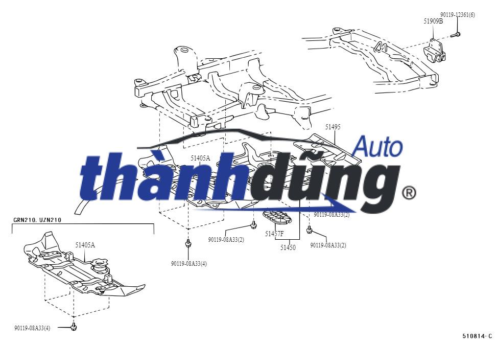CHẮN BÙN KÉT NƯỚC MAZDA 2 2015 | DHN35611Y - Ảnh 4