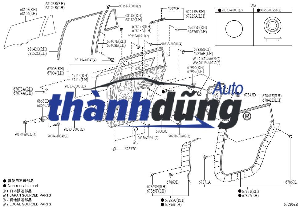 XƯƠNG TAY MỞ CỬA HYUNDAI ELANTRA 2007-2012 | 826552H000 - Ảnh 5