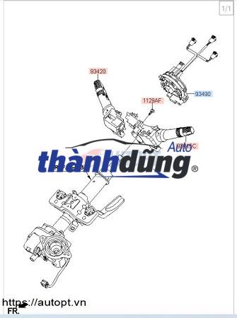 CÁP CÒI HYUNDAI I10 2008-2011 | 934900X210 - Ảnh 5