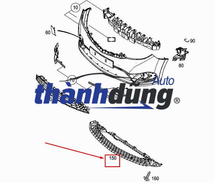 CHẮN BÙN KÉT NƯỚC SUZUKI XL7 2017-2024 | 7246072SA0000 - Ảnh 4