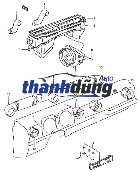 CÔNG TẮC QUẠT GIÓ ĐIỀU HÒA FORD RANGER | UH7161C50 - Ảnh 4