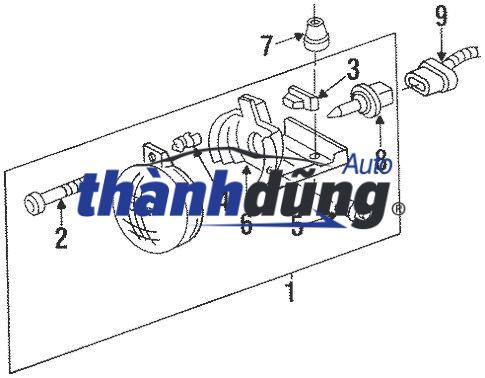 ĐÈN GẦM TOYOTA RAV4 2009-2013 | 8122006052 - Ảnh 3