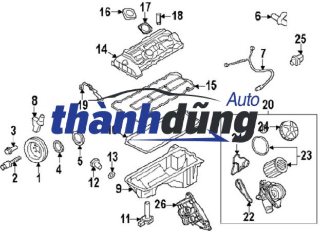 GIOĂNG BUGI HONDA ODYSSEY 2013-2018 | 123435A2A01 - Ảnh 4