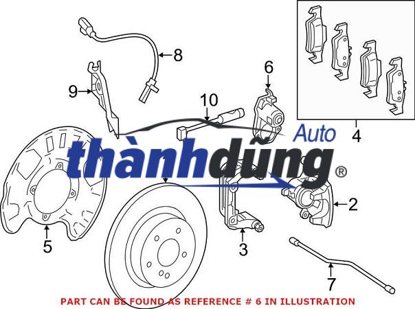 MÔ TƠ PHANH TAY MERCEDES ML500 | 1669065401 - Ảnh 4