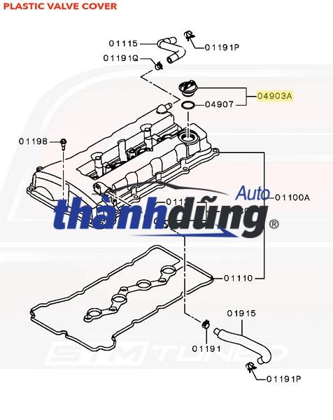 NẮP CHÂM NHỚT DAEWOO LACETTI | 96413100 - Ảnh 3