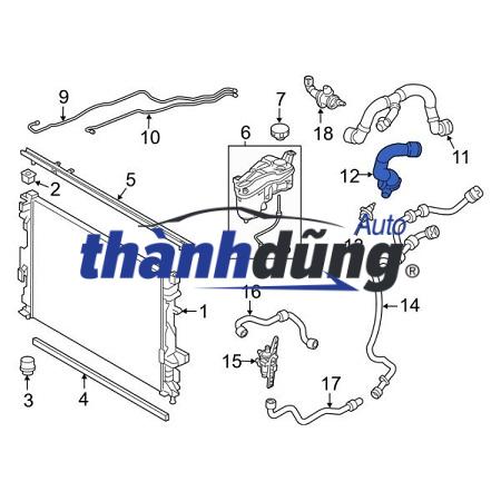 TUY Ô CHIA NƯỚC CHEVROLET VIVANT 2006-2010 | 96263885 - Ảnh 3