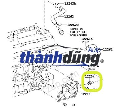 ỐNG HƠI THỪA MẶT MÁY MERCEDES C200 | 2710181482 - Ảnh 3