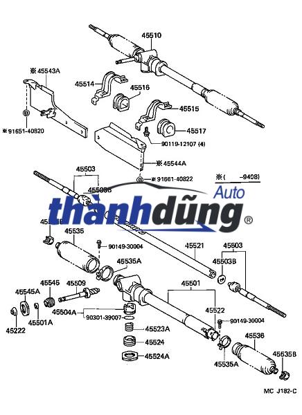 PHỚT THƯỚC LÁI DAEWOO NUBIRA 2000-2005 | 93510082 - Ảnh 4