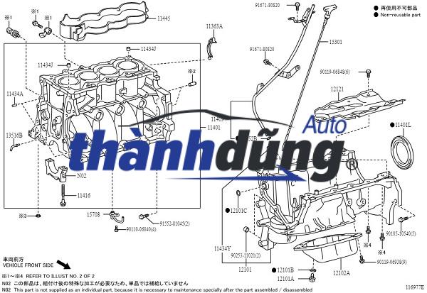 QUE THĂM DẦU KIA K2700 | 0K43A10480A - Ảnh 4