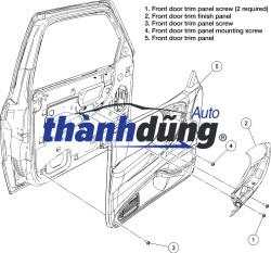 TÁP PY CÁNH CỬA KIA K2500 2016-2019 | 823014E040GW - Ảnh 4