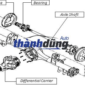 CÂY LÁP TRUNG GIAN MAZDA BT50 2012-2020 | AB394B434AA - Ảnh 4