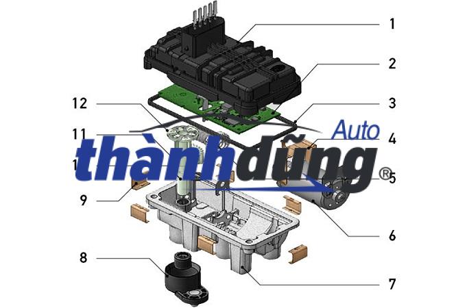 VAN ĐIỆN TURBO MAZDA BT50 2012-2016 | K682CBEAR - Ảnh 4