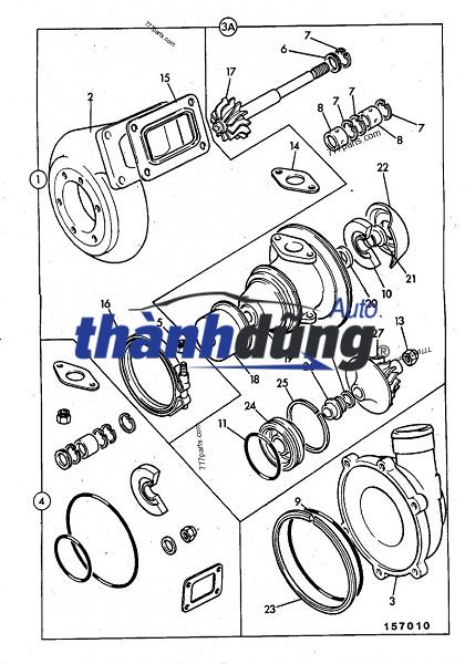 VAN ĐIỆN TURBO MAZDA BT50 2012-2016 | K682CBEAR - Ảnh 3