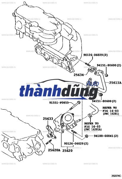 VAN TUẦN HOÀN KHÍ XẢ MAZDA BT50 2008-2013 | WE0120300A - Ảnh 4