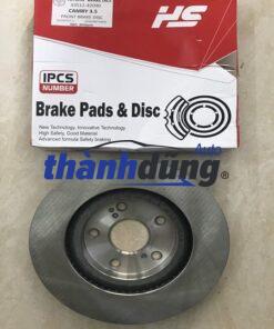 ĐĨA THẮNG TRƯỚC TOYOTA CAMRY | 4351242090