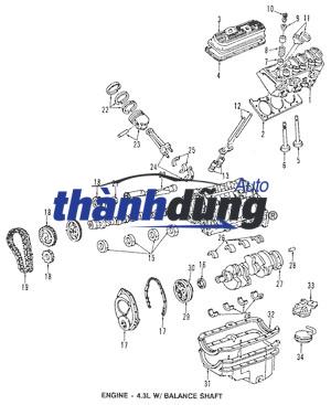 BẠC TRỤC CÂN BẰNG LEXUS ES240 2006-2019 | 119112801103 - Ảnh 5