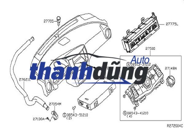 CẢM BIẾN ÁNH SÁNG NISSAN MURANO 2015-2019 | 277213AA0A - Ảnh 3