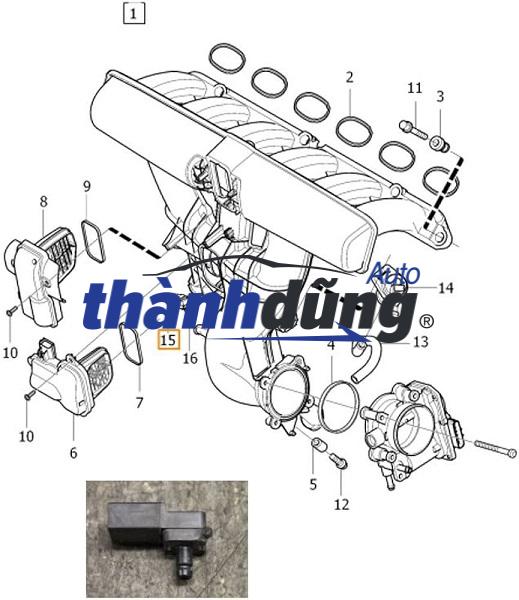 CẢM BIẾN CỔ HÚT FORD ECOSPORT 2013-2020 | DV2Z9F479E - Ảnh 4
