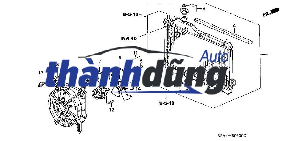 CẢM BIẾN NHIỆT ĐỘ NƯỚC CHEVROLET TRAILBLAZER | 12608814 - Ảnh 4