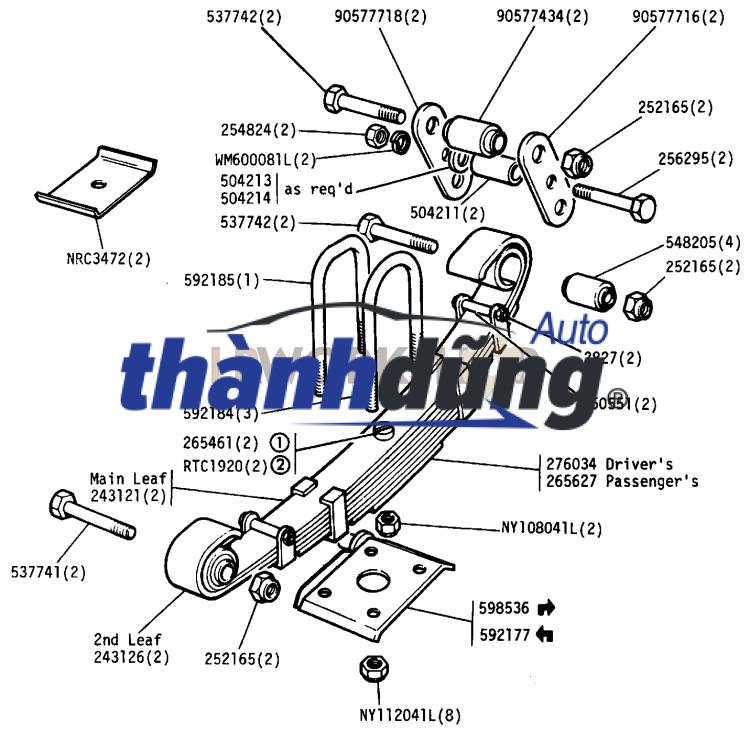 CAO SU ẮC NHÍP KIA K3000 | 0K60A28330 - Ảnh 3