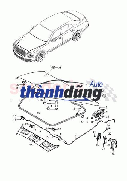 CAO SU GIẢM CHẤN CAPO FORD FOCUS 2014-2019 | 8V4116C618BE - Ảnh 3