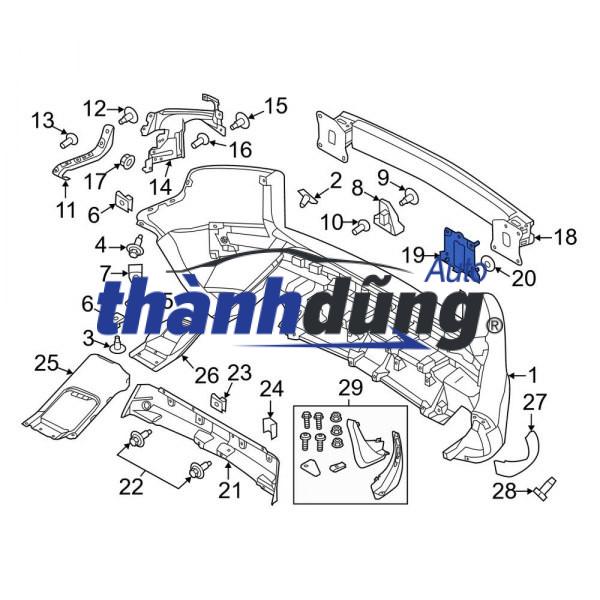 TAI CÀI KÉT NƯỚC TRÊN FORD ECOSPORT 2018-2022 | GN1Z8A193A - Ảnh 3