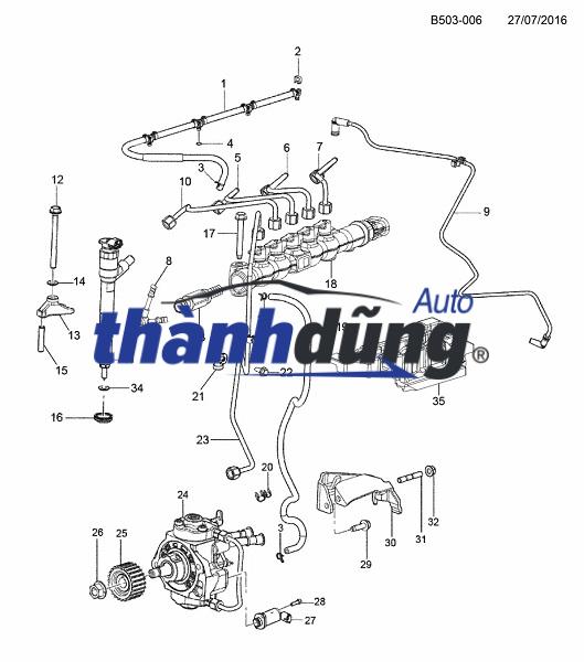 VAN ĐUÔI BƠM CAO ÁP FORD TRANSIT | 9109903 - Ảnh 5