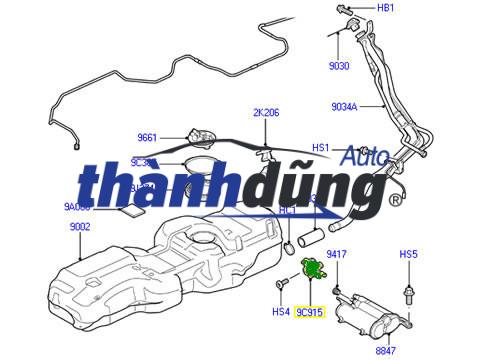 VAN THÔNG HƠI BÌNH XĂNG BMW 325I | 13907618643 - Ảnh 3