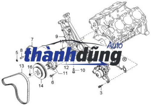 BI TỲ TỔNG KIA RONDO 2014-2018 | 252872A600 - Ảnh 3