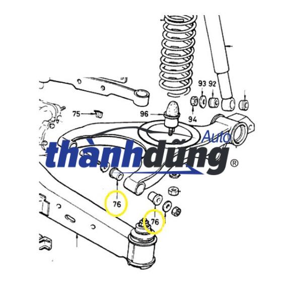 CÀNG ĐỠ LÒ XO FORD MONDEO 2007-2013 | 8G915K652CAA - Ảnh 4