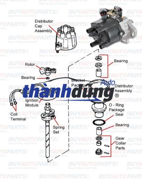 DELCO CHIA ĐIỆN SUZUKI VITARA 2004 | SUZUKI VITARA 1998-2005 - Ảnh 3